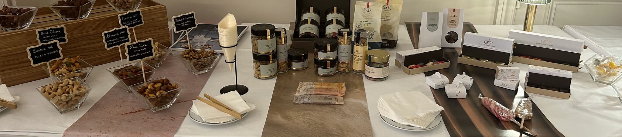 Produits minibar Esprit Gourmand